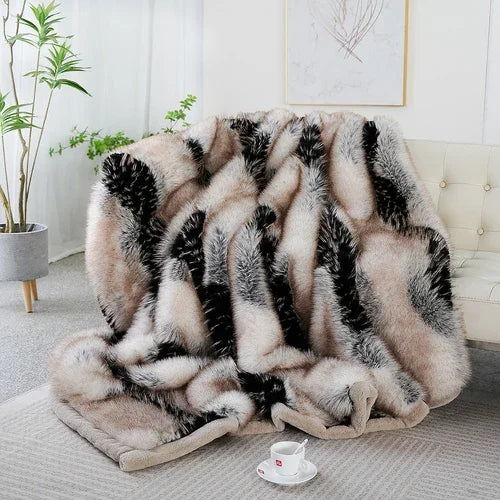 Luxury Faux Fur Fluffy Blanket