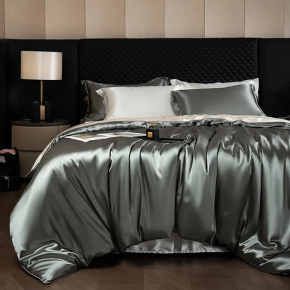 Luxury Silk & Rayon Bedding Set