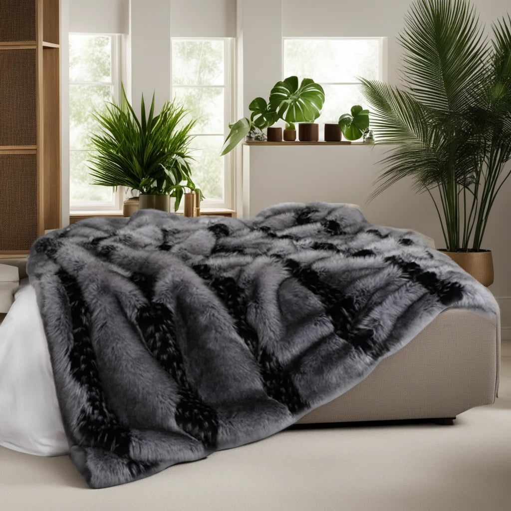 Luxury Faux Fur Fluffy Blanket