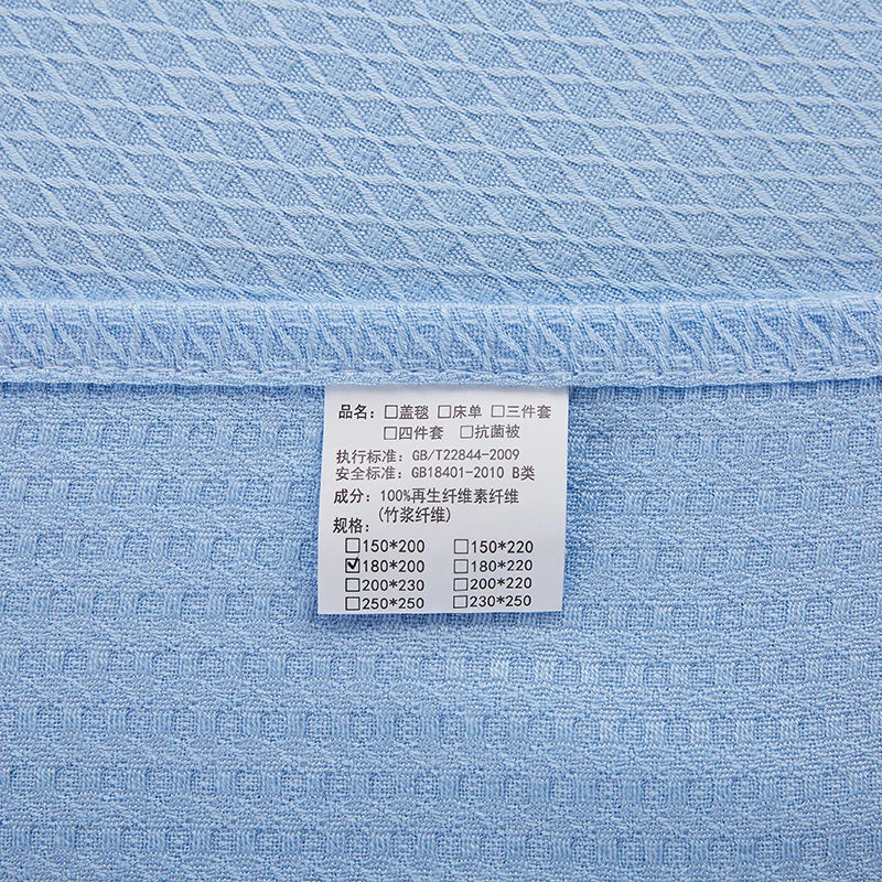 100% Bamboo Fiber Lightweight Air-Condition Quilt