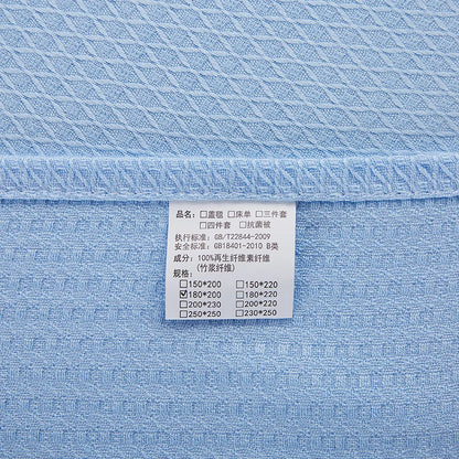 100% Bamboo Fiber Lightweight Air-Condition Quilt