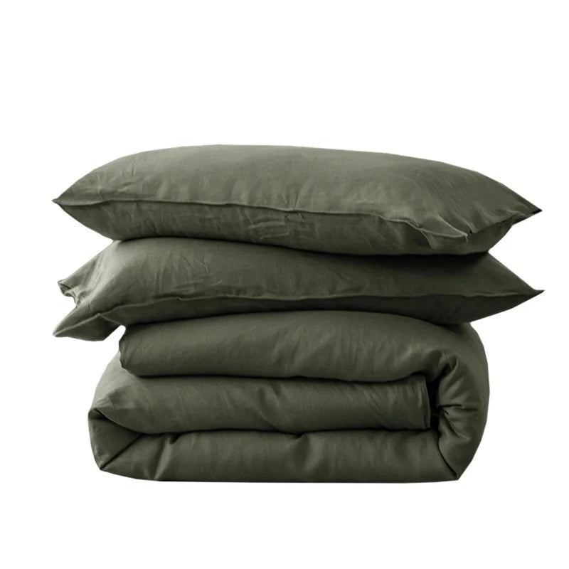 Bamboo Fiber Duvet Cover Set