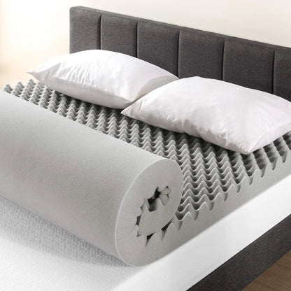Egg Crate Memory Foam Topper