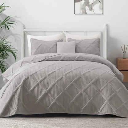 Queen Lightweight Quilt Set