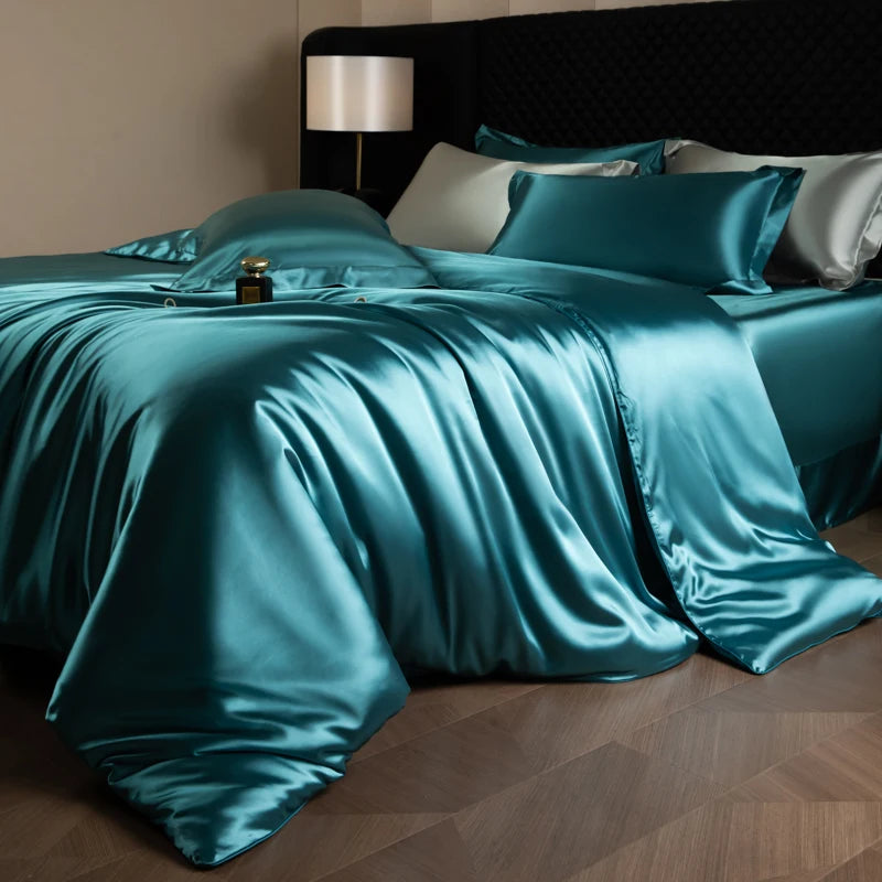 Luxury Silk & Rayon Bedding Set