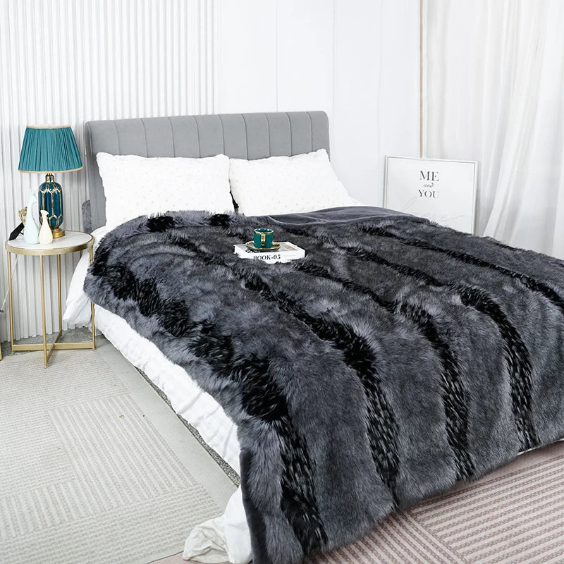 Luxury Faux Fur Fluffy Blanket