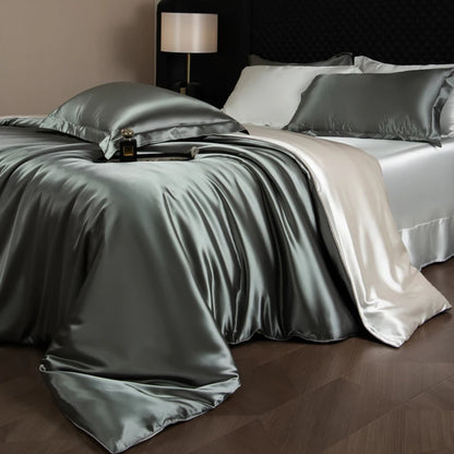 Luxury Silk & Rayon Bedding Set