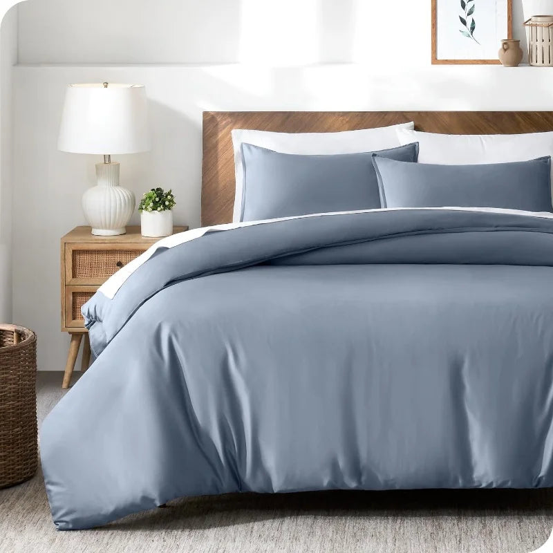 Bamboo Fiber Duvet Cover Set