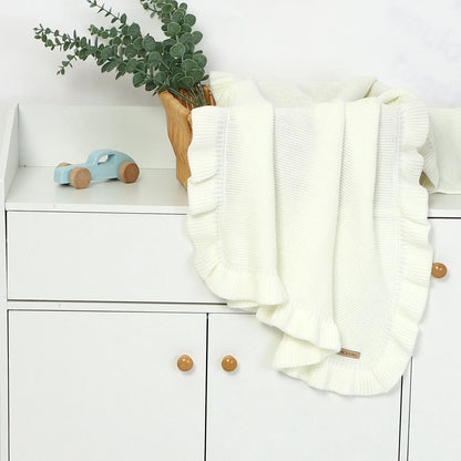 Knitted Baby Swaddle Blanket