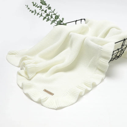 Knitted Baby Swaddle Blanket