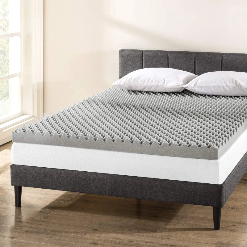 Egg Crate Memory Foam Topper