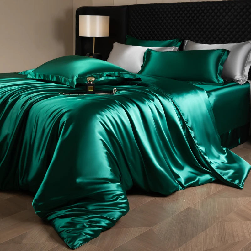 Luxury Silk & Rayon Bedding Set