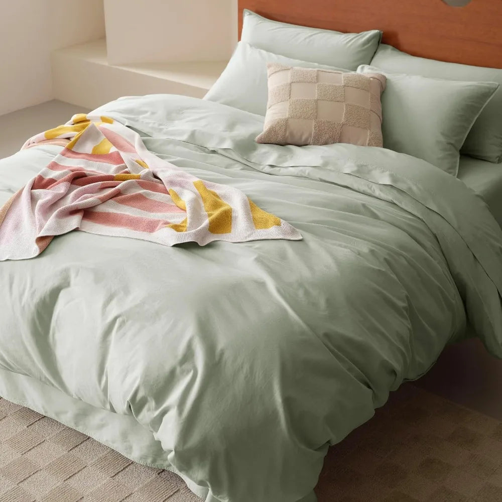 Organic Cotton Duvet Cover Set