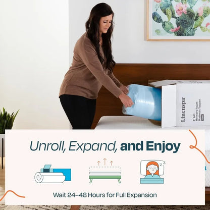 Memory Foam Mattress Topper