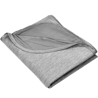 Grey Summer Cooling Blanket