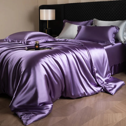 Luxury Silk & Rayon Bedding Set